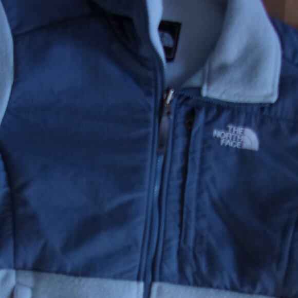 The North Face womens size small blue  sweatshirt coat fleece jacket warm - Picture 6 of 6